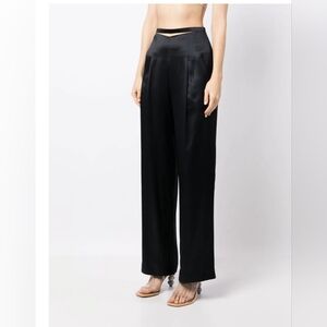 Cult Gaia Black Tash wide-leg trousers Xs